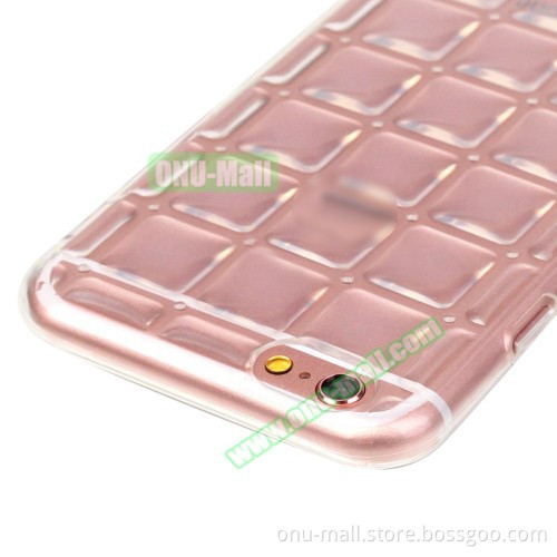 New Transparent Case for iPhone 6 Plus, Protective TPU Case for iPhone 6s Plus